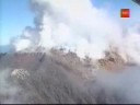 Autoridades sobrevolaron el volcán Chaitén