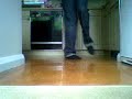Shuffling in the kitchen