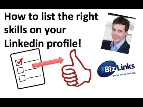 how to list skills on linkedin