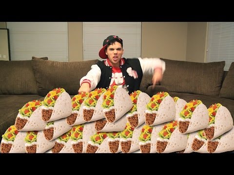 60 Soft Tacos in 10 Min CHALLENGE!