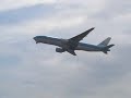 Takeoff scene collection in Kansai International Airport.