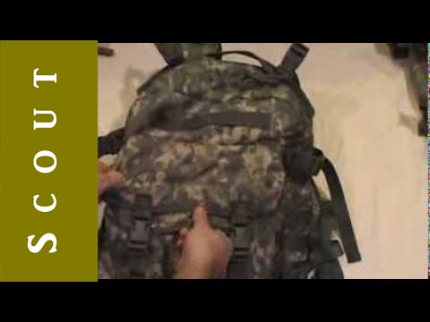 how to fasten army kit bag