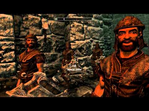 how to join the imperial legion in skyrim