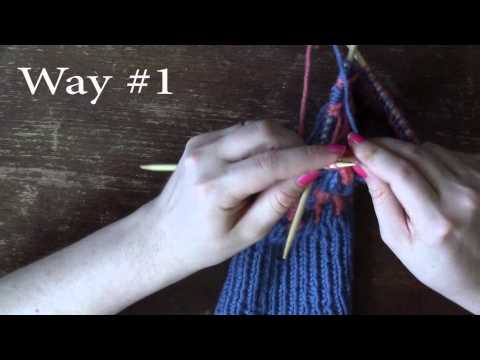 how to control knitting tension