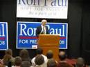 Ron Paul Rally in Des Moines, Iowa 12.27.07