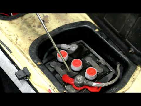 how to change battery mg tf
