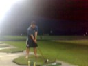 Dell at the driving range Dell at the driving range