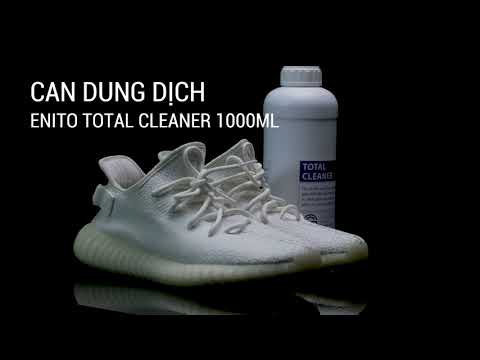 Review can dung dịch vệ sinh giày Enito Total Cleaner 1000ml (Cho đại lý làm dịch vụ) - Can dung dịch vệ sinh giày Enito Total Cleaner 1000ml