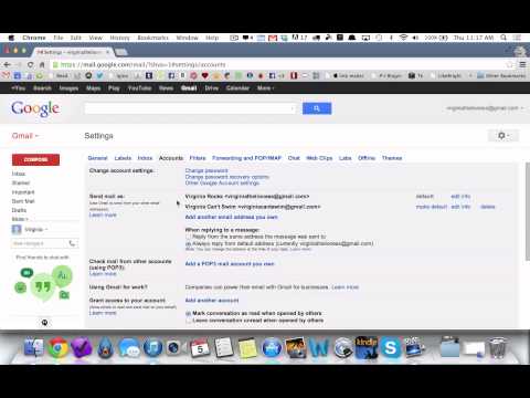 how to change gmail name