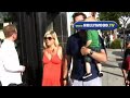 tori spelling spotted shopping in beverly hills.
