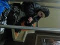Woman on the subway Woman on the subway