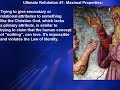 This video-graphic work, gives a robust presentation, and definitive refutation, of all Ontological Arguments, whether classical, or modal.