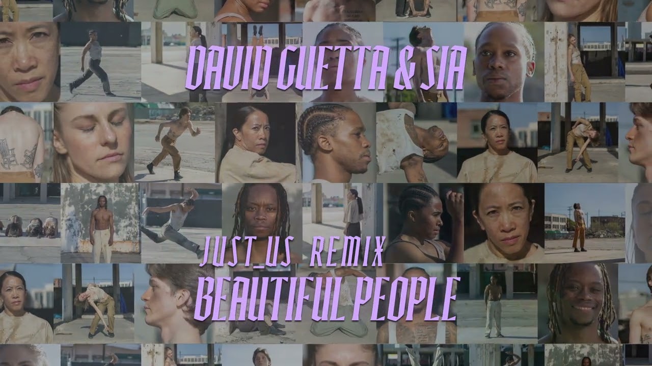 David Guetta & Sia – Beautiful People (Just_us remix) [Visualizer]