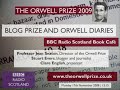 BBC Radio Scotland Book Cafe, 17/11/08: Blog Prize, Diaries BBC Radio Scotland Book Cafe, 17/11/08: Blog Prize, Diaries
