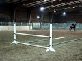me and Montego jumping