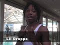 Lil Droppa at the pool
