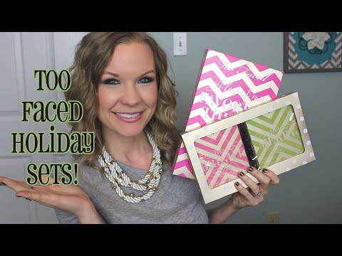 faced - Hey guys! I hope you this review and comparison of two of the Too Faced holiday 2013 sets, A Few of My Favorite Things from Sephora and the Be Merry & Bright...
