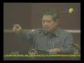 SBY Pidato, wakil rakyat (DPR) ngorok SBY Pidato, wakil rakyat (DPR) ngorok