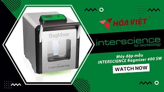 Trên tay máy dập mẫu INTERSCIENCE Bagmixer 400 SW