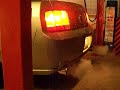 Mustang with muffler deletes Mustang with muffler deletes
