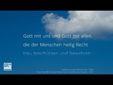 DP fordert: Bayern-Hymne mit 3 Strophen | Vom Chor des BR mit dem Mnchner Rundfunkorchester