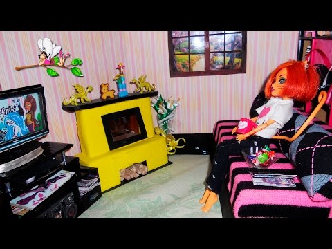 Как сделать гостиную для кукол 767