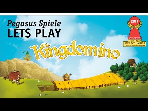 KINGDOMINO | Let's Play Deutsch Pegasus Spiele | Playthrough Kingdomino 'Spiel des Jahres 2017'