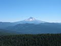 5 Volcanoes from Larch Mt, Portland, Oregon