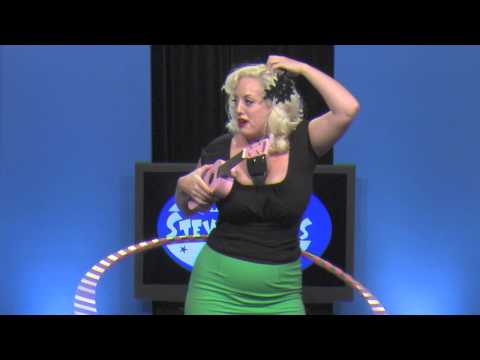 Niki Luparelli does stand-up comedy on The Steve Katsos Show