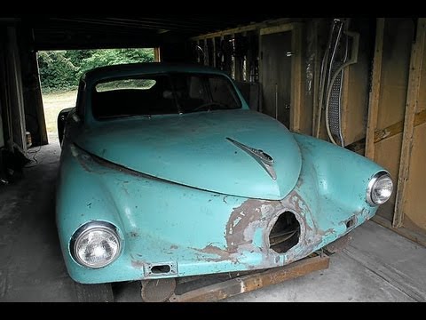 automobile - 1948 Tucker Automobile Number 10. Hidden away in a damp, musty old garage in Auburn, WA, unfairly sentenced to nearly 60 years of deplorable solitude, painfu...