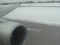 Airplane Landing at Minneapolis MSP Airport