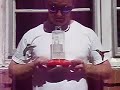 Holding a hummingbird feeder