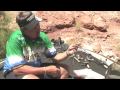 Tying a Carolina rig, which is used to fish on the bottom, means using a bead to protect the knot after letting the weight slide up and down the line. Discover how Carolina rigs are good for finding structures on the bottom with help from a professional bass fisherman in this free video on Carolina rig fishing line. Expert: Ron Colby Contact: baits.com/ Bio: Ron Colby is a professional bass fisherman, has qualified for the Bass Master Classic and has won two BASS Western Divisionals. Filmmaker: Mike Phillips