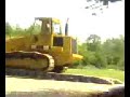 unloading a cat 973 unloading a cat 973