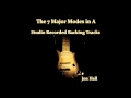 Lydian in A - Slow Rock Guitar Backing Track