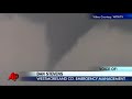Raw Video: Funnel Cloud Forms in Pa.