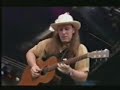 eric bibb with brian kramer, derrick big walker, christer lyssarides, janne pettersson, david bronze and bjorn gideonsson at cambridge folk festival 1999