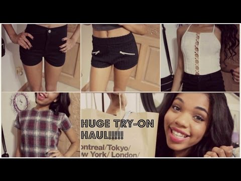 HUGE Summer TRY-ON HAUL: Brandy Melville, American Apparel, Urban Outfitters