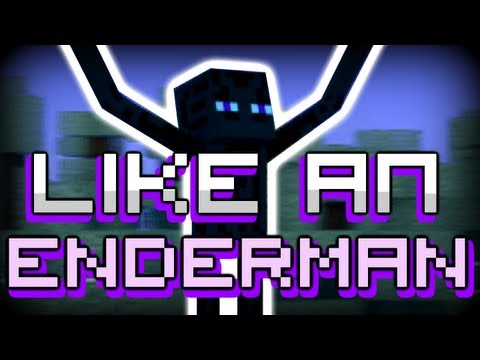 how to be a enderman in minecraft