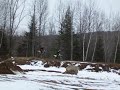 premi�re ride de l'ann�e dans la piste de riviere-rouge
