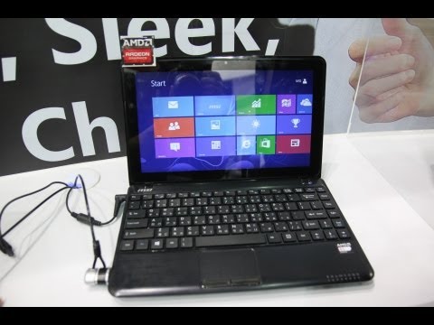 MSI S12T Hands On - AMD Kabini Notebook