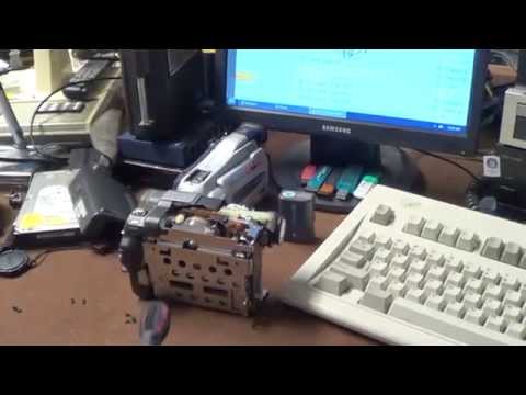 Kitchen Table Electronics Repair: Sony DCR-TRV280 Handycam Swing Out Display