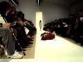 video Model Tiiu Kuik trips over pants and falls on the runway during the Oscar de la Renta Fall  04 Collection shown during Olympus Fashion Week in New Y... Picture