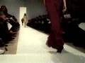 Tiiu Kuik falling on the runway