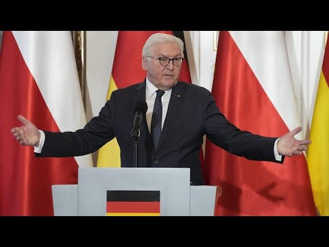 Deutschlands Präsident Steinmeier in Kiew (Ukraine) u ...
