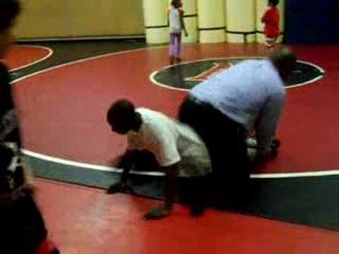 wrestling spanking