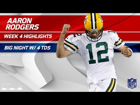 Video: Aaron Rodgers Dominates the Bears Defense w/ 4 TDs! | Bears vs. Packers | Wk 4 Player Highlights