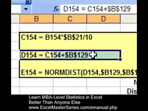 how to draw cdf in excel