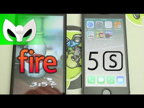 Fire Phone vs iPhone 5s (NO GEEKBENCH, Fire Phone NO es Android)