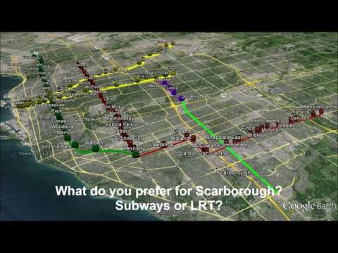 LRT - The Scarborough Subway vs. LRT debate. It has been reported that the subway option will cost an additional $1.2B. But what else can we do with $1.2B? Check o...